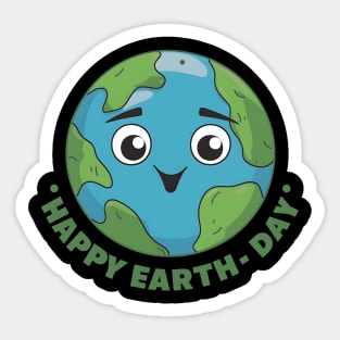 Happy Earth Day Sticker